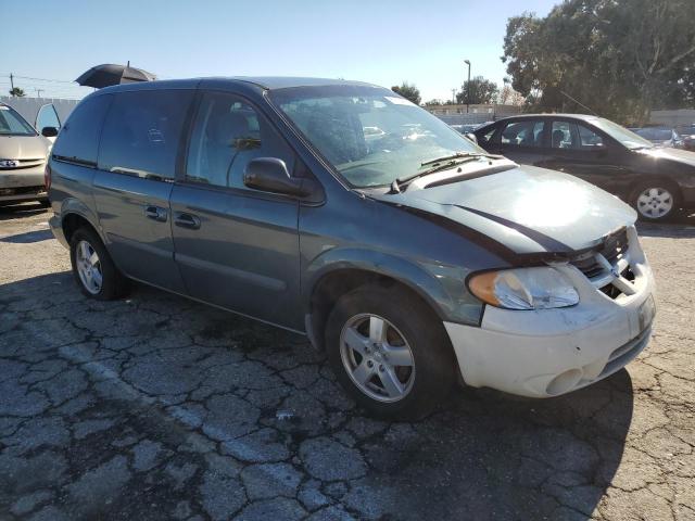 1D4GP45R85B435954 - 2005 DODGE CARAVAN SXT GRAY photo 4