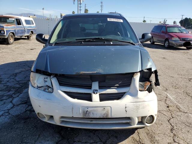 1D4GP45R85B435954 - 2005 DODGE CARAVAN SXT GRAY photo 5