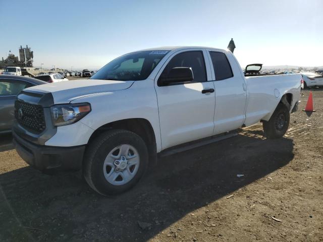 5TFTY5F16MX011522 - 2021 TOYOTA TUNDRA DOUBLE CAB SR/SR5 WHITE photo 1