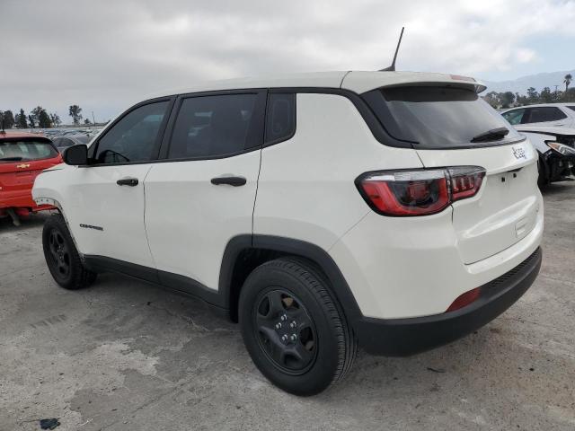 3C4NJCABXLT166182 - 2020 JEEP COMPASS SPORT თეთრი ფოტო 2