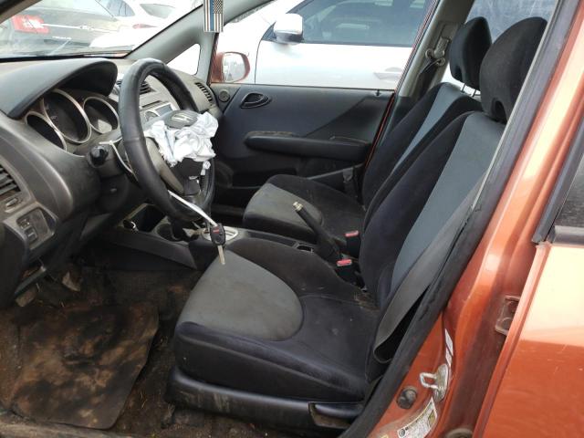 JHMGD38627S047119 - 2007 HONDA FIT S 橙色 照片 7