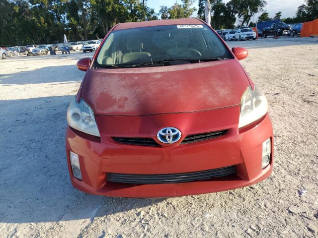 JTDKN3DUXA1205877 - 2010 TOYOTA PRIUS RED photo 5