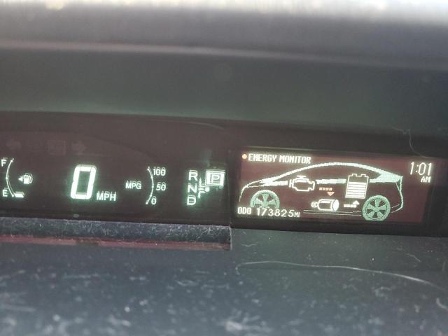 JTDKN3DUXA1205877 - 2010 TOYOTA PRIUS RED photo 9