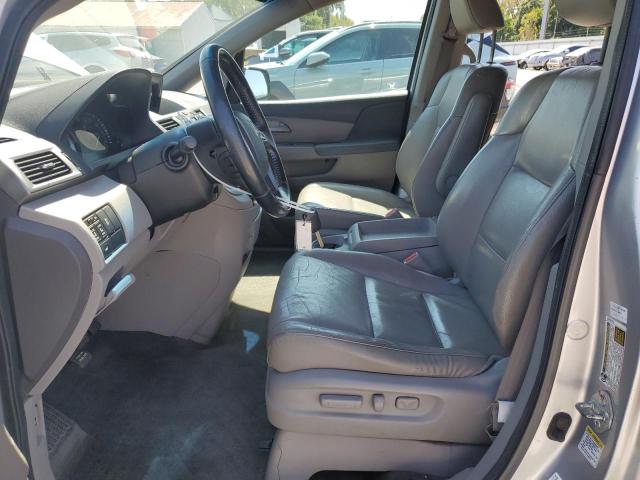 5FNRL5H64BB021183 - 2011 HONDA ODYSSEY EXL SILVER photo 7