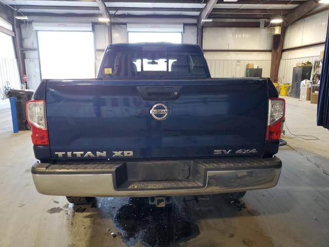 1N6AA1C32JN512616 - 2018 NISSAN TITAN XD S BLUE photo 6