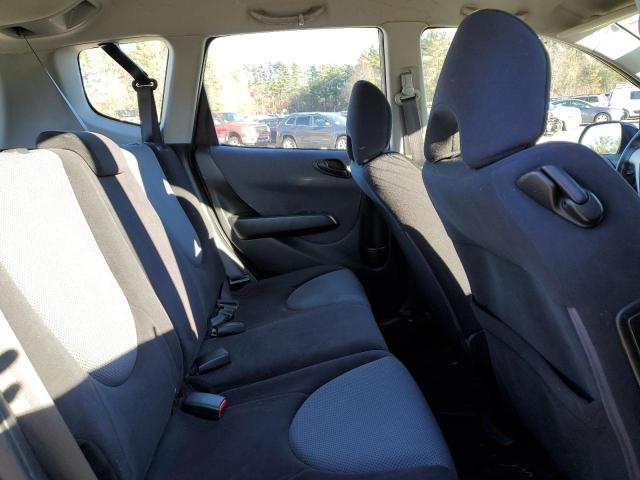 JHMGD38607S001501 - 2007 HONDA FIT S შავი ფოტო 10