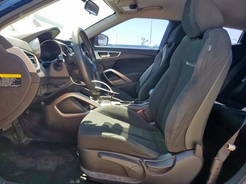 KMHTC6AD9GU297549 - 2016 HYUNDAI VELOSTER 蓝色 照片 7