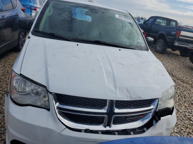 2C4RDGBG2KR727065 - 2019 DODGE GRAND CARA SE WHITE photo 5