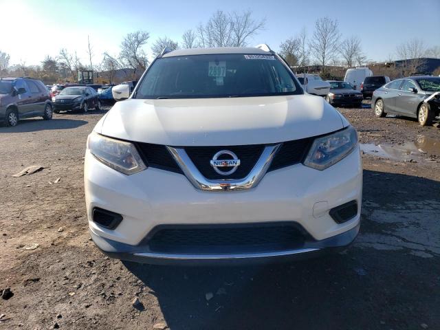 KNMAT2MV6GP635710 - 2016 NISSAN ROGUE S WHITE photo 5