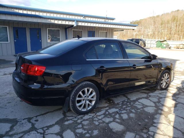 3VWDP7AJ4DM372633 - 2013 VOLKSWAGEN JETTA SE BLACK photo 3