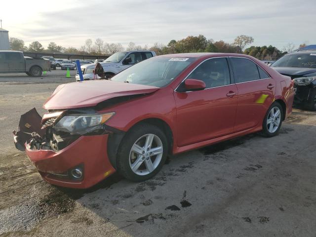 4T1BF1FK6CU562290 - 2012 TOYOTA CAMRY BASE RED photo 1