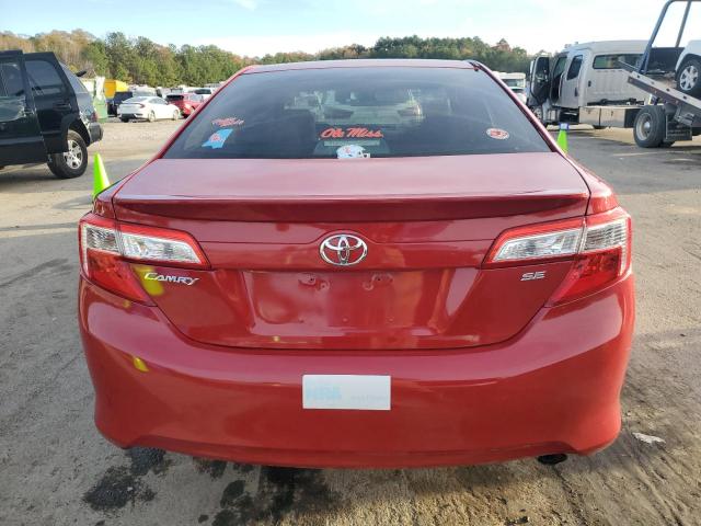 4T1BF1FK6CU562290 - 2012 TOYOTA CAMRY BASE RED photo 6