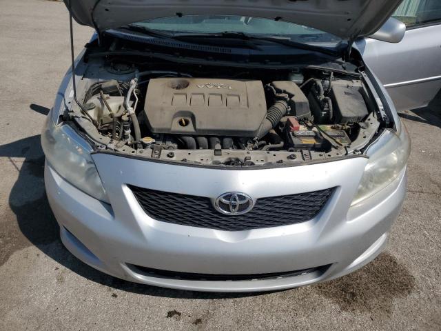 1NXBU40E79Z109542 - 2009 TOYOTA COROLLA BASE SILVER photo 11