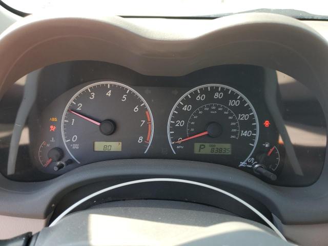 1NXBU40E79Z109542 - 2009 TOYOTA COROLLA BASE SILVER photo 9