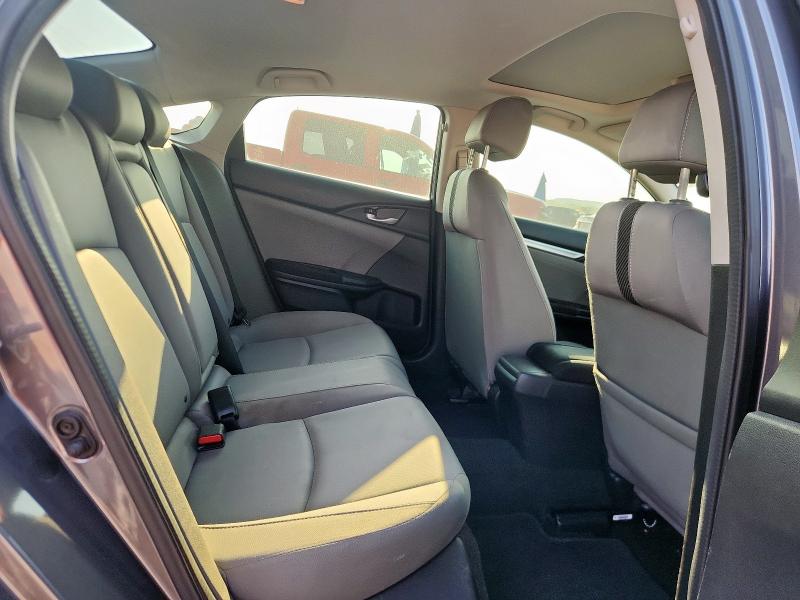 2HGFC1F44GH635442 - 2016 HONDA CIVIC EX GRAY photo 10