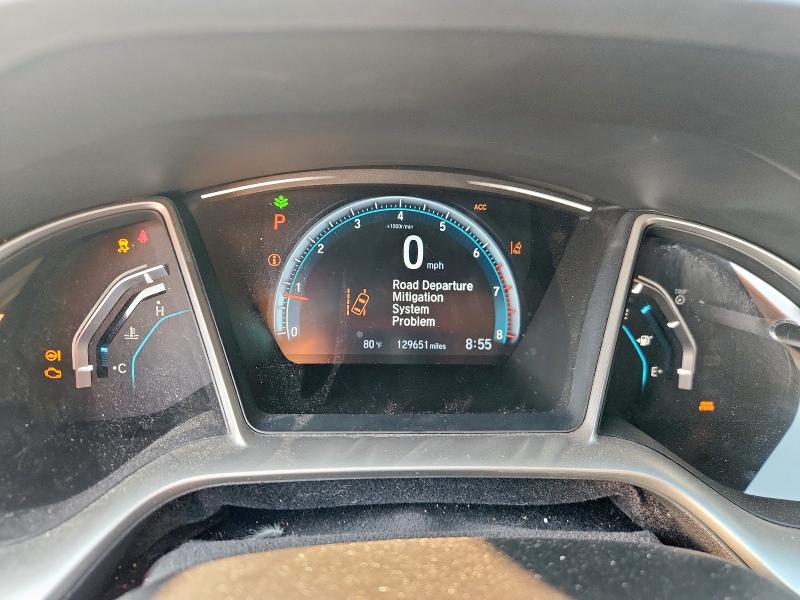 2HGFC1F44GH635442 - 2016 HONDA CIVIC EX GRAY photo 9