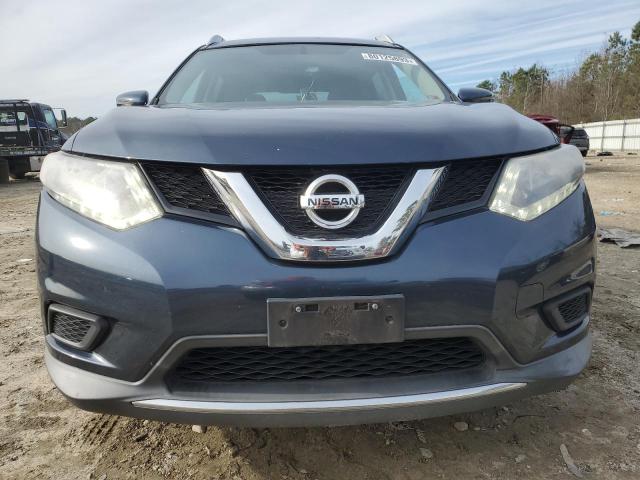 KNMAT2MT0GP665347 - 2016 NISSAN ROGUE S BLUE photo 5