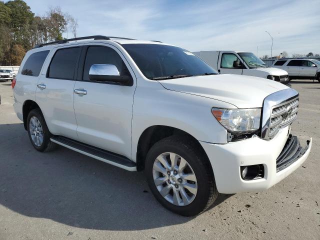 5TDDW5G19GS134119 - 2016 TOYOTA SEQUOIA PLATINUM WHITE photo 4