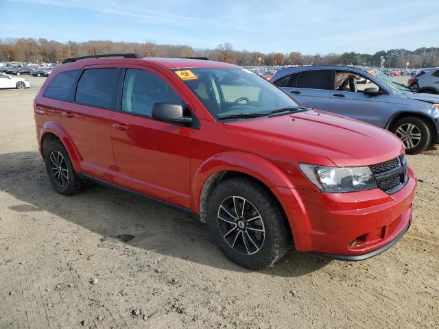 3C4PDCAB6JT533009 - 2018 DODGE JOURNEY SE RED photo 4