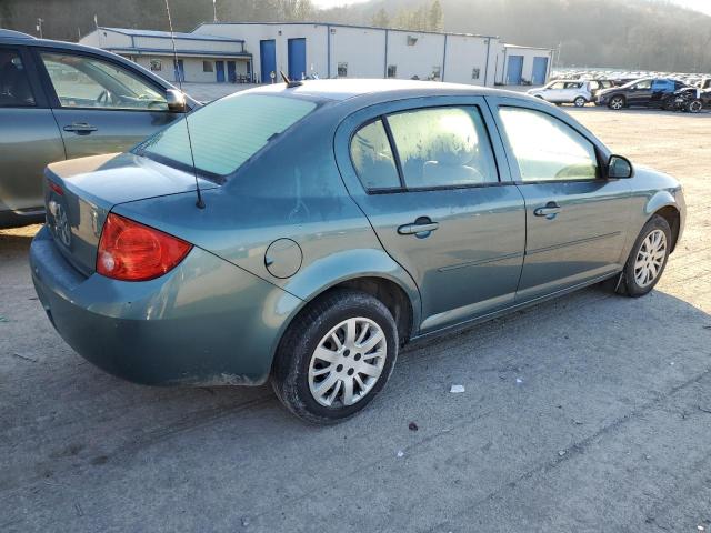 1G1AB5F57A7172137 - 2010 CHEVROLET COBALT LS TEAL photo 3