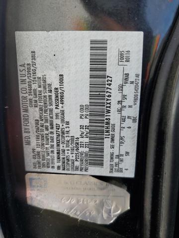 1LNHM81WXXY677427 - 1999 LINCOLN TOWN CAR EXECUTIVE BLACK photo 12