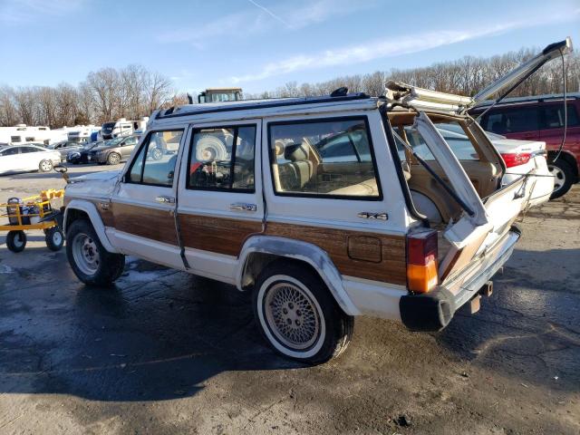 1J4FN78S1ML582831 - 1991 JEEP CHEROKEE BRIARWOOD WHITE photo 2