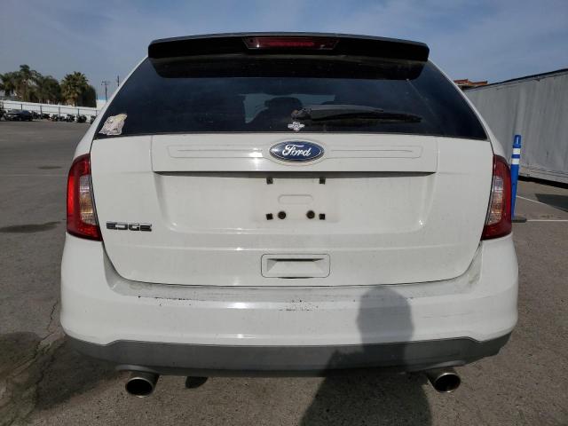 2FMDK3GC0BBA71886 - 2011 FORD EDGE SE WHITE photo 6