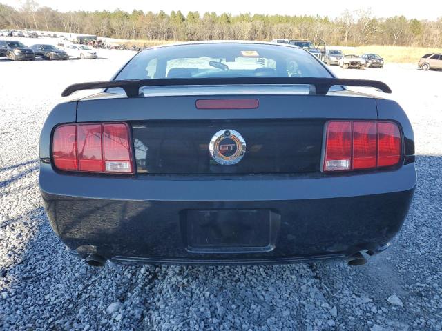 1ZVFT82H765179987 - 2006 FORD MUSTANG GT BLACK photo 6