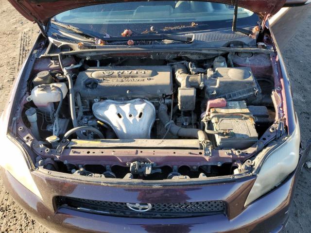 JTKDE3B70A0312618 - 2010 TOYOTA SCION TC MAROON photo 11