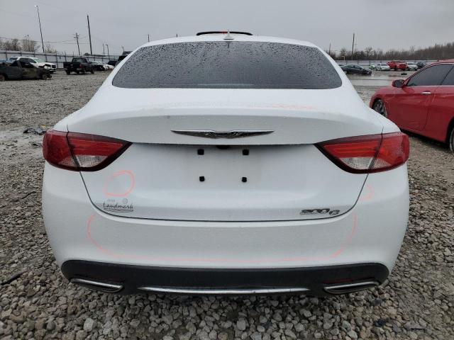 1C3CCCCG1GN173669 - 2016 CHRYSLER 200 C WHITE photo 6