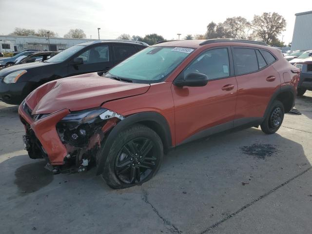 KL77LKE27RC064511 - 2024 CHEVROLET TRAX ACTIV ORANGE photo 1