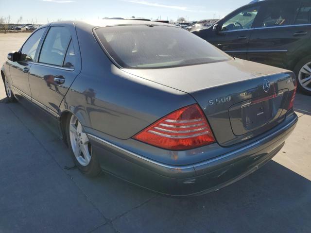 WDBNG75J55A446866 - 2005 MERCEDES-BENZ S 500 GRAY photo 2