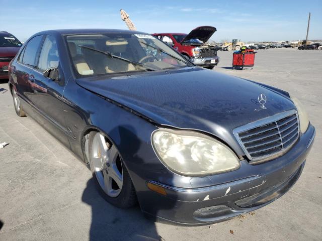 WDBNG75J55A446866 - 2005 MERCEDES-BENZ S 500 GRAY photo 4