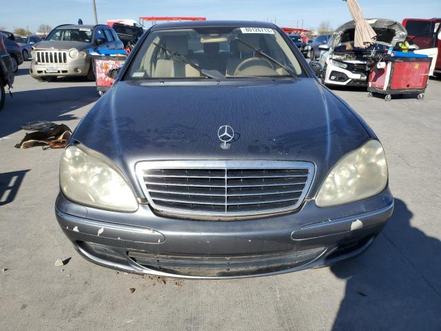 WDBNG75J55A446866 - 2005 MERCEDES-BENZ S 500 GRAY photo 5