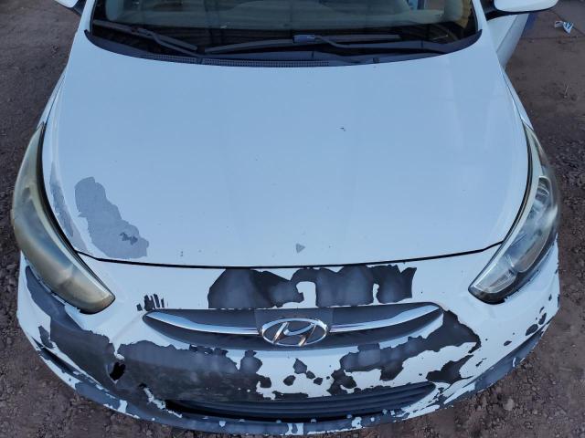 KMHCT5AE7HU319102 - 2017 HYUNDAI ACCENT SE WHITE photo 11