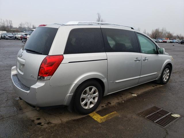 5N1BV28U48N109682 - 2008 NISSAN QUEST S WHITE photo 3