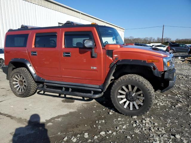 5GRGN23U63H137863 - 2003 HUMMER H2 ORANGE photo 4