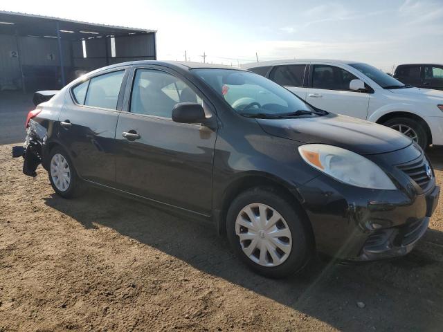 3N1CN7AP9CL843997 - 2012 NISSAN VERSA S BLACK photo 4