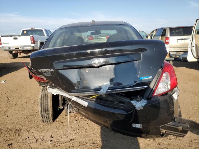 3N1CN7AP9CL843997 - 2012 NISSAN VERSA S BLACK photo 6