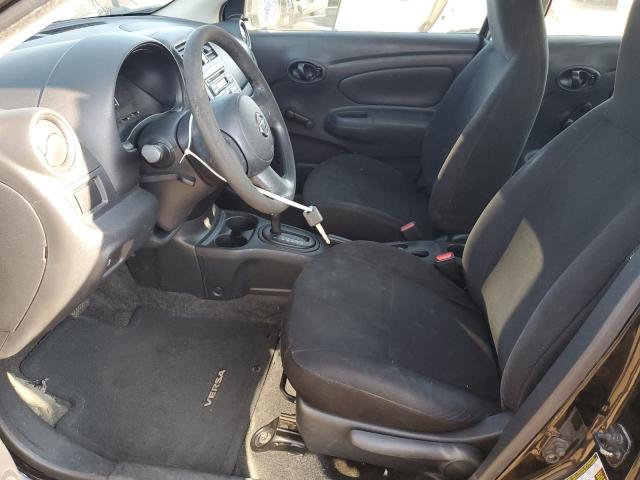 3N1CN7AP9CL843997 - 2012 NISSAN VERSA S BLACK photo 7
