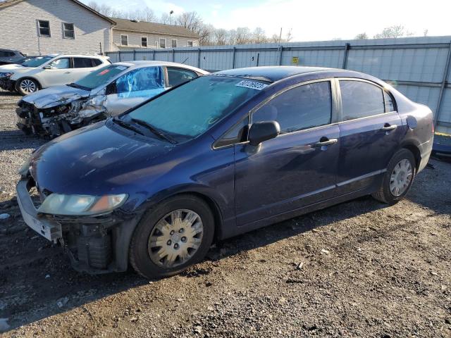 2HGFA1F34AH551044 - 2010 HONDA CIVIC VP BLUE photo 1