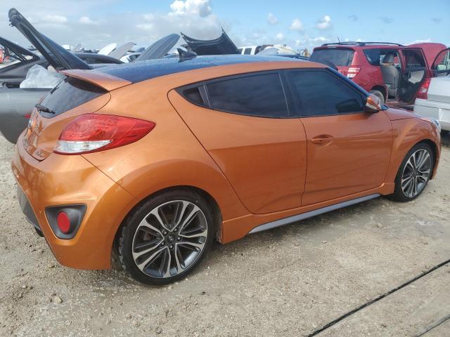 KMHTC6AE2GU271416 - 2016 HYUNDAI VELOSTER TURBO ORANGE photo 5