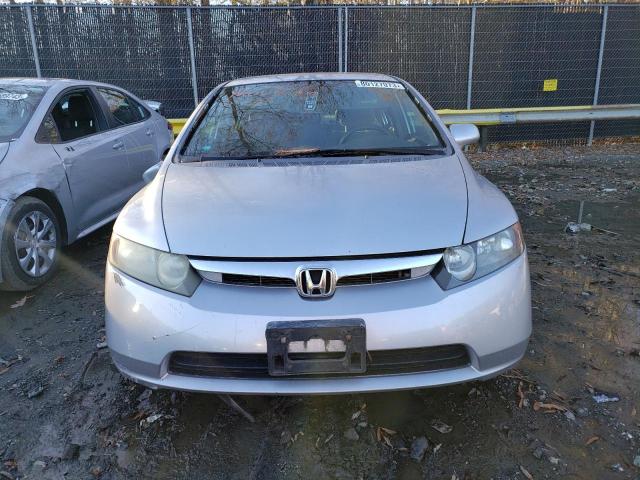 2HGFA16538H314556 - 2008 HONDA CIVIC LX SILVER photo 5