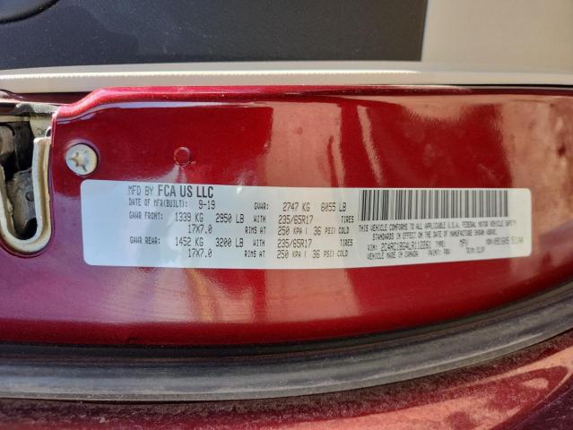 2C4RC1BG4LR112261 - 2020 CHRYSLER PACIFICA TOURING L BURGUNDY photo 13