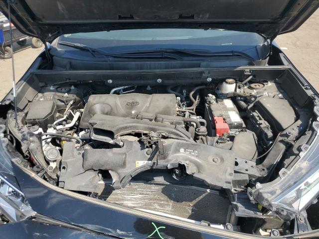 2T3W1RFV7MC125143 - 2021 TOYOTA RAV4 XLE BLACK photo 12