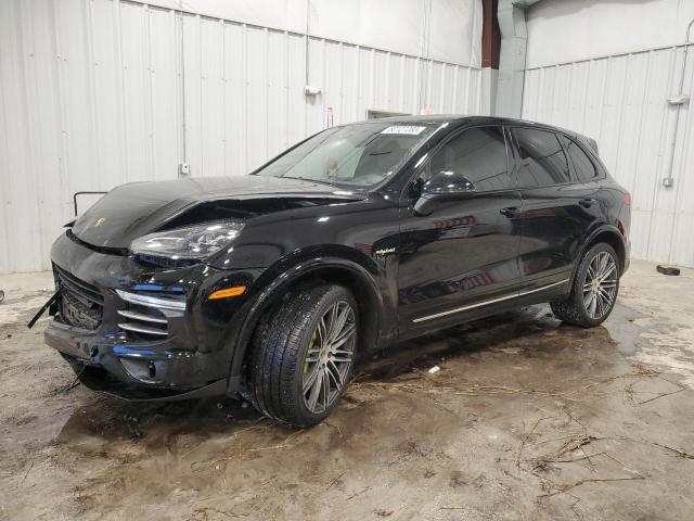 WP1AE2A23HLA72272 - 2017 PORSCHE CAYENNE SE HYBRID PLATINUM BLACK photo 1