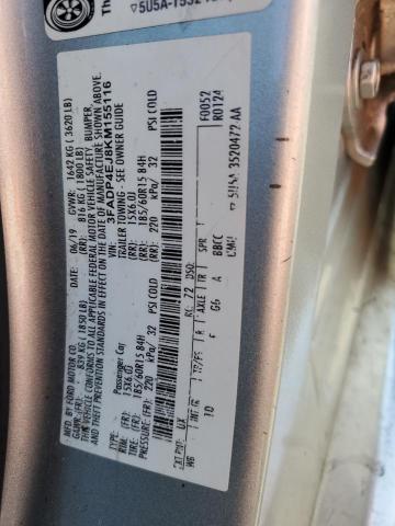 3FADP4EJ8KM155116 - 2019 FORD FIESTA SE SILVER photo 13