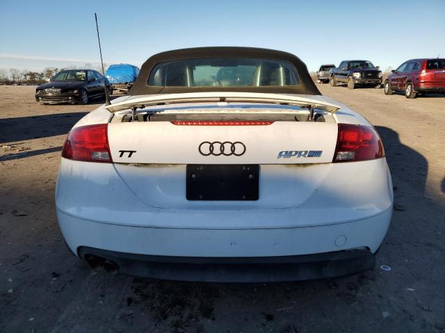 TRUMF38J981022489 - 2008 AUDI TT 2.0T WHITE photo 6