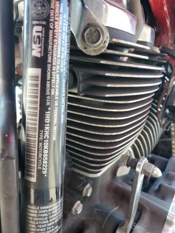 1HD1KHC10KB658229 - 2019 HARLEY-DAVIDSON FLTRX Червоний фото 9