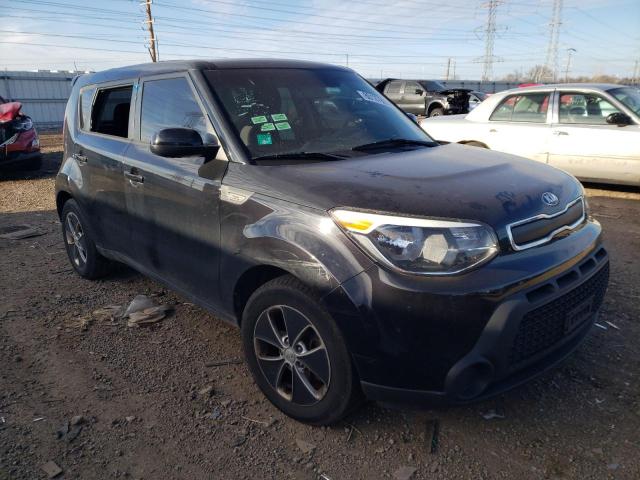 KNDJN2A28E7056834 - 2014 KIA SOUL BLACK photo 4